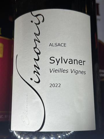 Etienne simonis sylvaner (B)