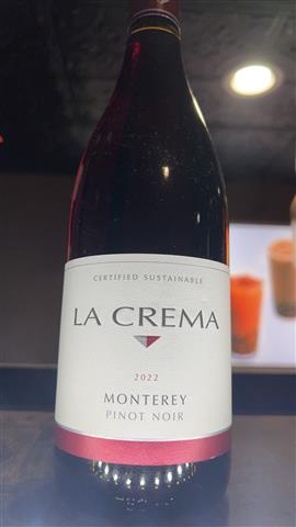 La crema Monterey Pinot Noir 750ml