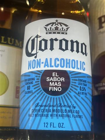 corona non-alcoholic beer 12oz