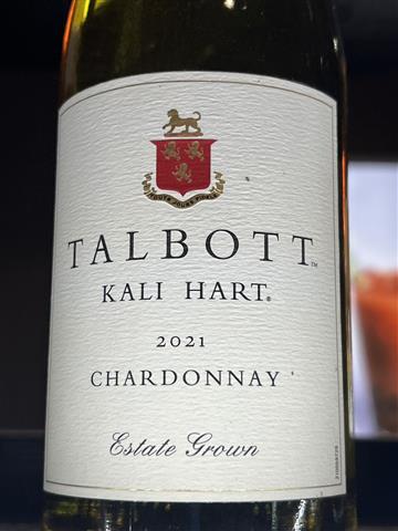 Talbott Kali Hart Chardonnay