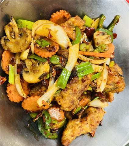 Griddled Hot Pork Ribs