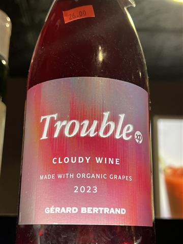 Trouble cloudy wine 750ml 