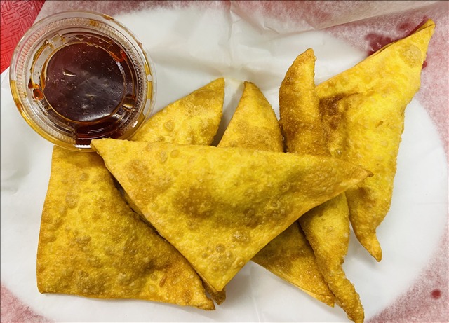 Fried Crab Rangoon (6)