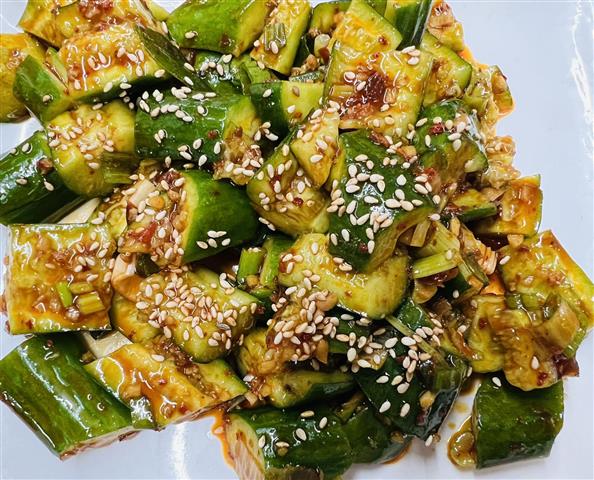 Cold Spicy Cucumber