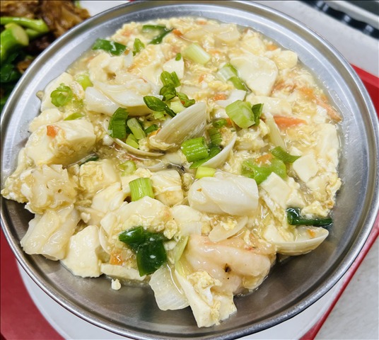 Seafood &tofu In Hot Pot