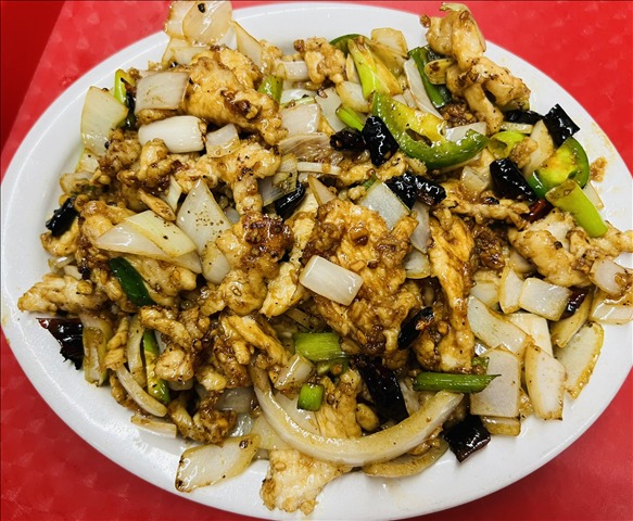 Sauteed Japapenos Chicken