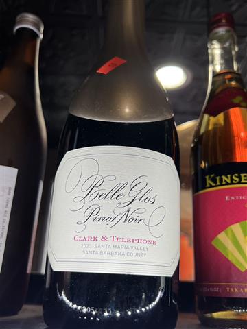 Belle glos Clark &telephone Pinot noir