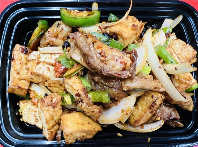 Sauteed Pork Intestine