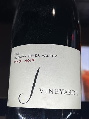 J Vineyards Pinot Noir 2020