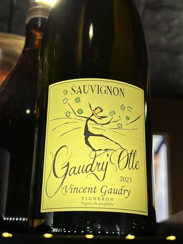 Vincent Gaudry Gaudry olle Sauvignon blanc 750ml