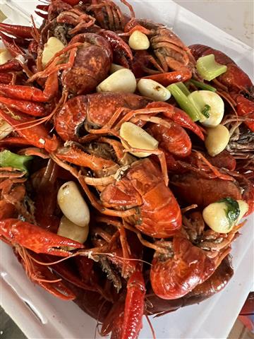Cooked Crawfish
