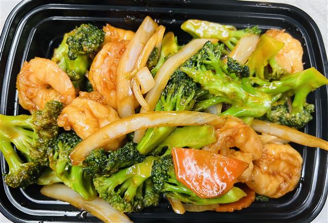 Shrimp w. Broccoli