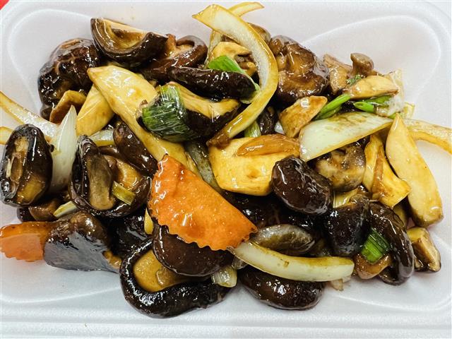 Sauteed Black & Oyster Mushrooms