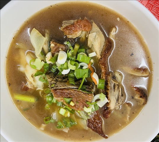 Roasted Duck Noodle Soup