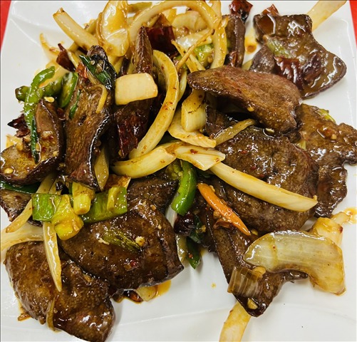 Sauteed Pork Liver