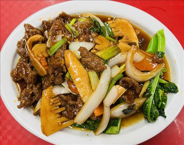 Beef w. Chinese Brocolic