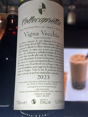 Collecapretta Vigna Vecchina 750m