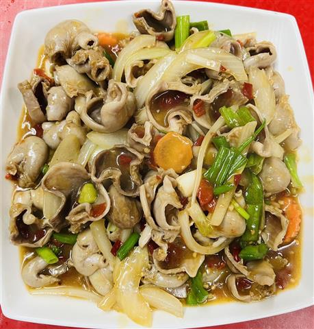 Fish Maw w/ Pickle Chiili