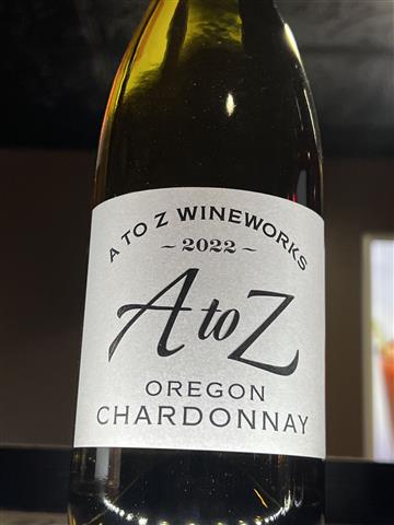 A to Z Un-Oaked Chardonnary