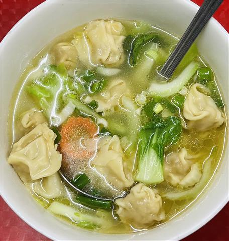 Shrimp & Pork Wonton Soup 12pc