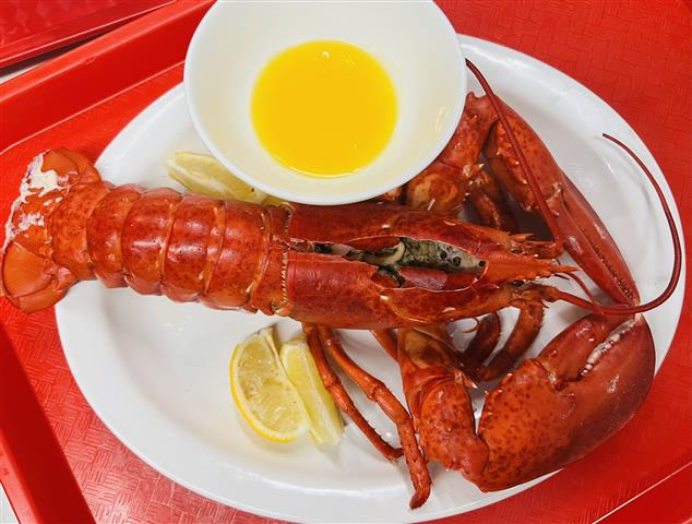 Steamed Lobster w. Butter (American Style)