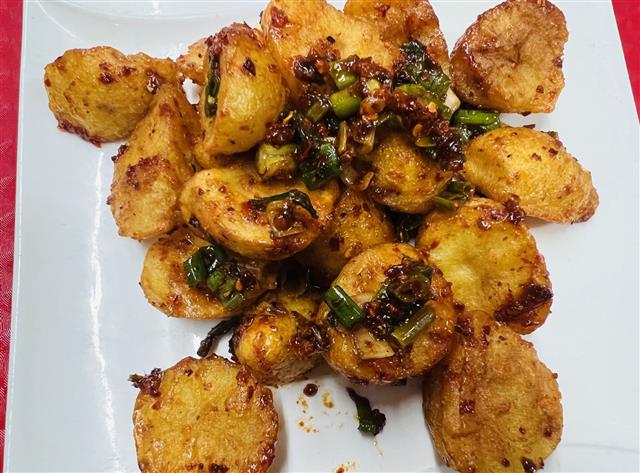 Sweet Sour and Spicy Fried Potato