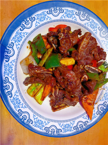 (L) Black Bean w. Short Rib