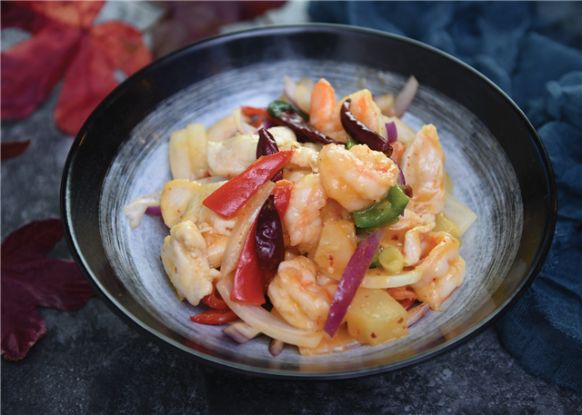 (L) Pineapple Shrimp