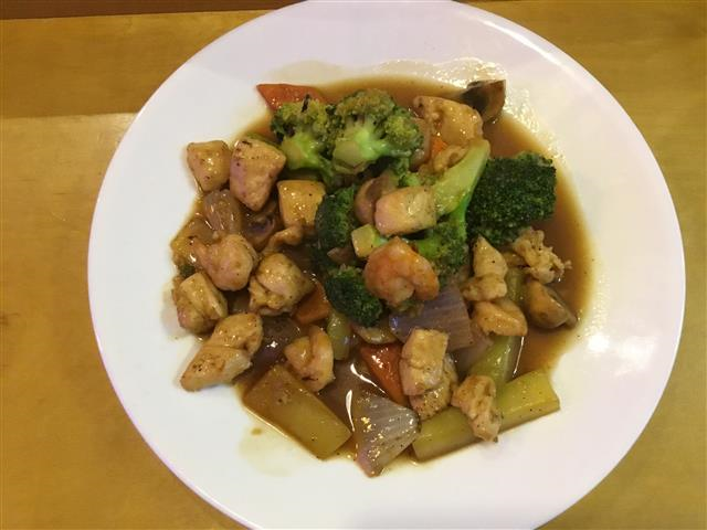 Chicken & Shrimp Hibachi