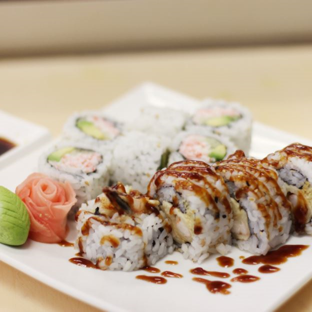 Shrimp Tempura Roll and California