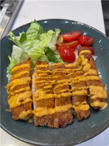  Spicy katsu chicken rice box