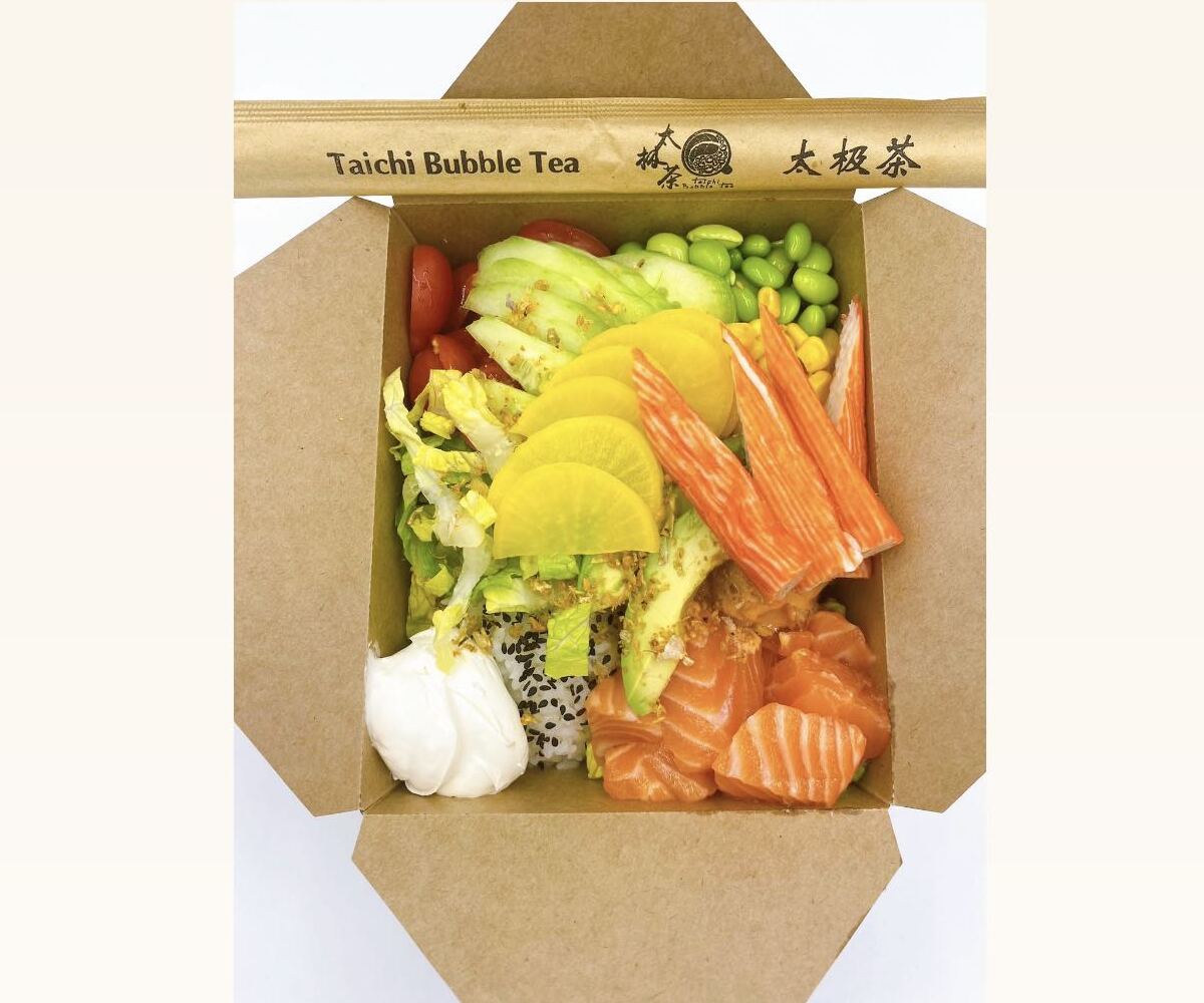 Three Protein Rice Bowl