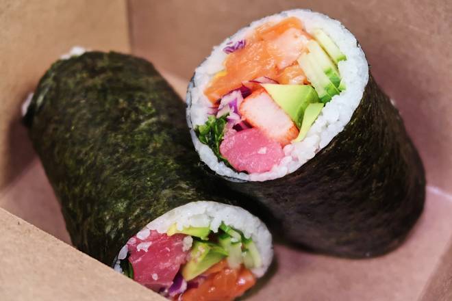 Three Protein Sushi Burrito