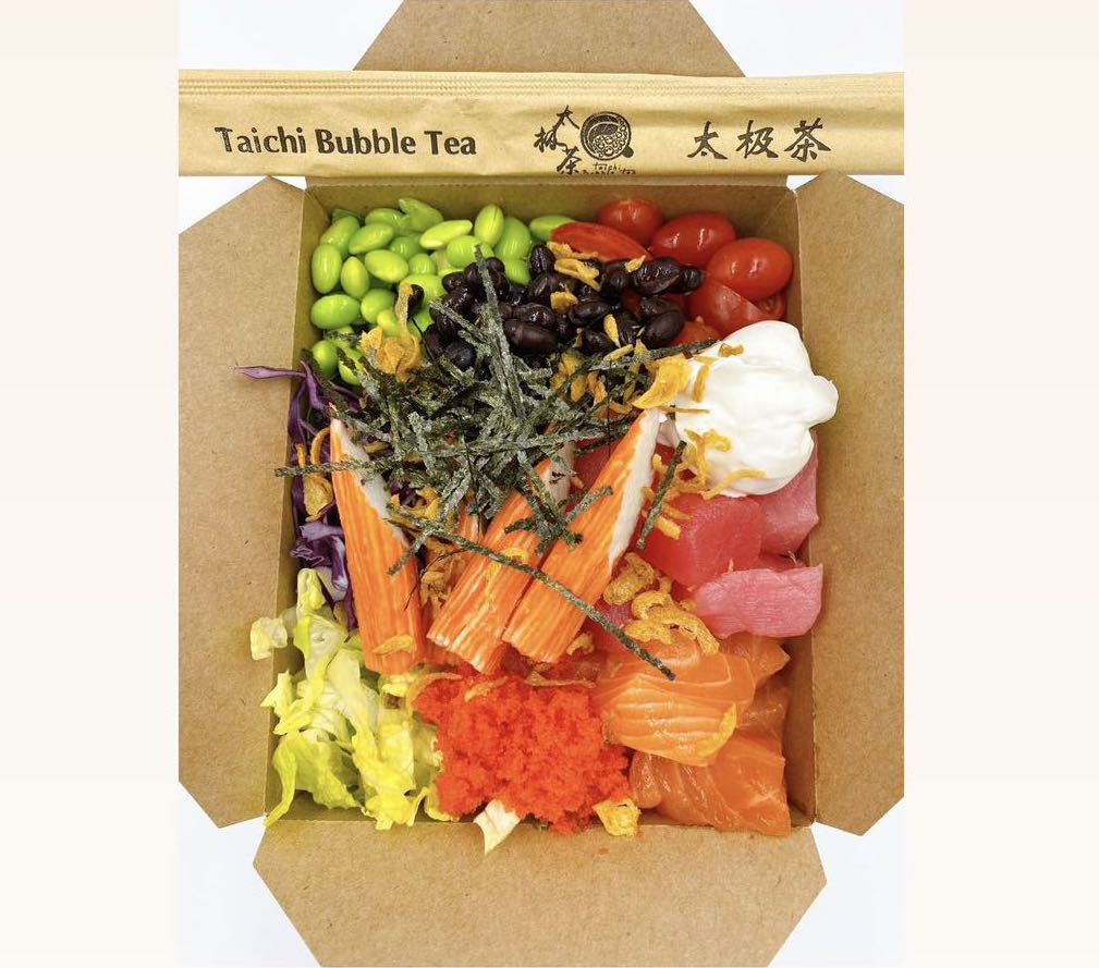 Three Protein Salad Bowl