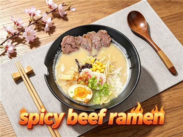 Spicy Beef Tendon Ramen