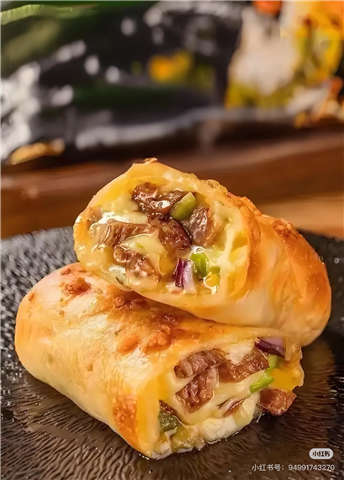 Beef & Cheese Spring Roll