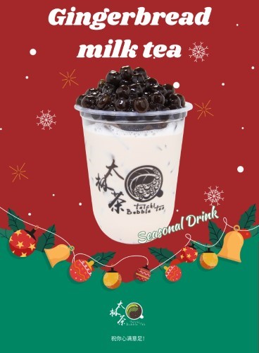 Gingerbread Milk Tea