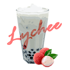Lychee Milk Tea