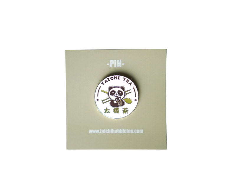 Taichi Panda Pin