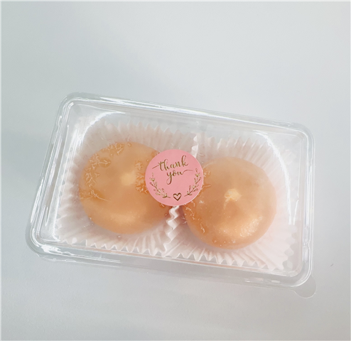 Orange Mochi Ice Cream