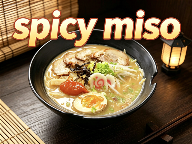 Spicy Miso Ramen