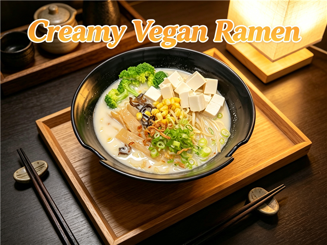 Creamy Vegan Ramen