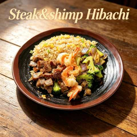 Shrimp & Steak Hibachi